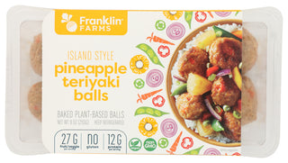 Franklin Farms Balls Teriyaki Pineapple - No Plunge - Front