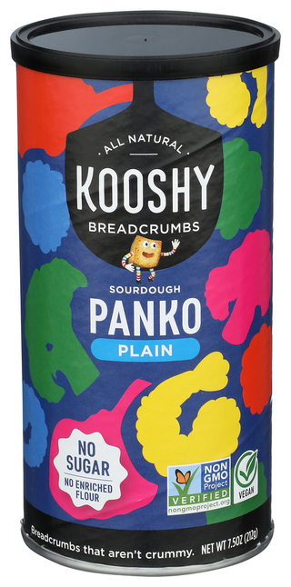 Kooshy Breadcrumbs Plain Panko - Centre - Front