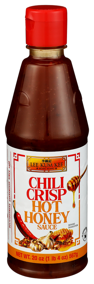 Lee Kum Kee Sauce Chili Crisp Ht Hny - Centre - Front