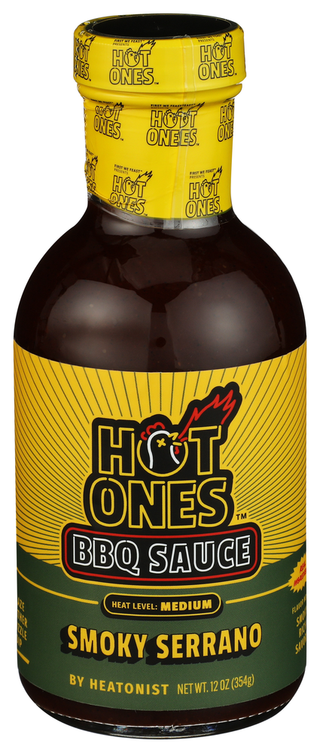 Hot Ones Sauce Bbq Smoky Serrano - Centre - Front