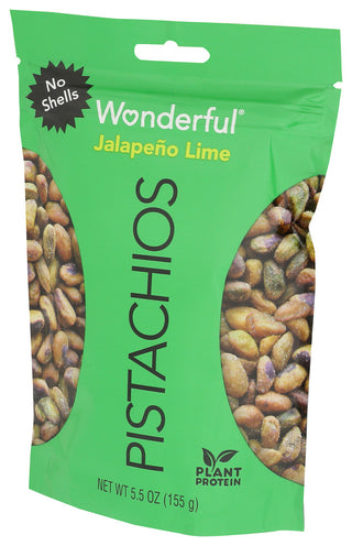 Wonderful Pistachios Pistachios Jlpn Lime - Right - Front