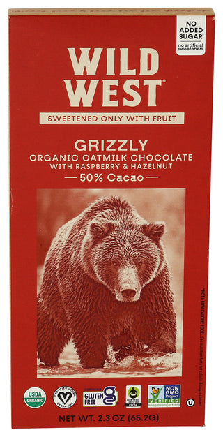 Wild West Chocolate Grizzly - Centre - Front
