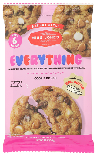 Miss Jones Baking Co Dough Bkry Jmbo Evrythng - No Plunge - Front