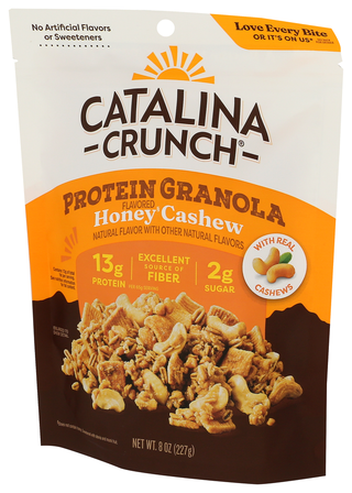Catalina Crunch Granola Prtn Hney Cashew - Right - Front