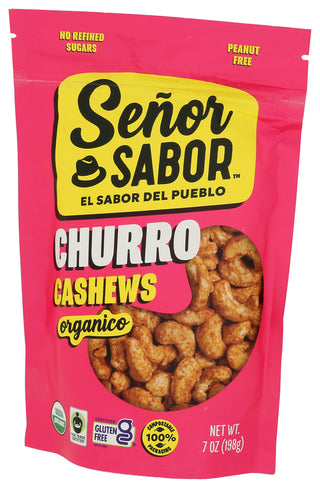 Senor Sabor Llc Cashews Churro Org - Right - Front
