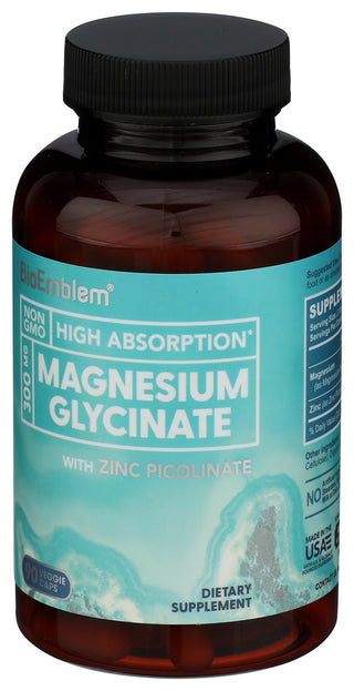 Bioemblem Magnesium Glycinate Zinc - Right - Front