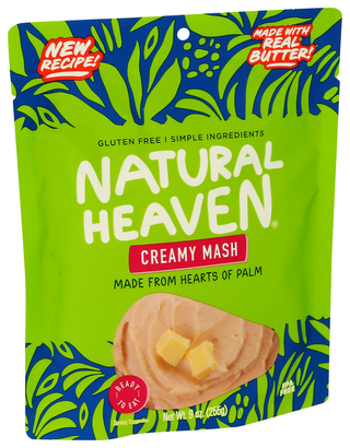 Natural Heaven Hearts Of Palm Crmy Mash - Left - Front