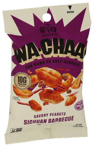 SICHUAN PEANUTS - BBQ - Left - Front