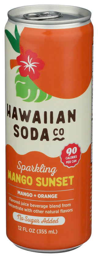 Hawaiian Soda Co Juice Spk Mango Sunset - Right - Front
