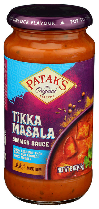 Pataks Sauce Tkka Msala Low Fat - Centre - Front