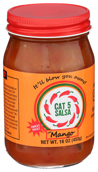 Cat 5 Salsa Salsa Mango - Left - Front