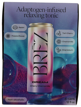 Brez Drink Dream Chr Cham 4pk - No Plunge - Front