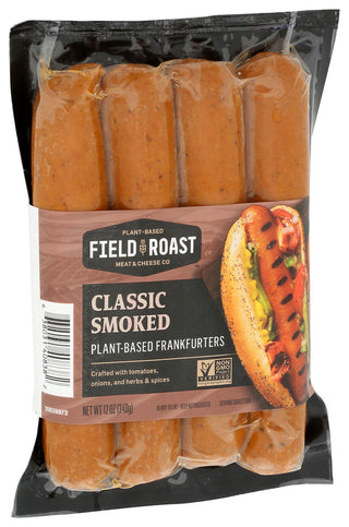 Field Roast Frankfurters Vegan 4pc - Left - Front