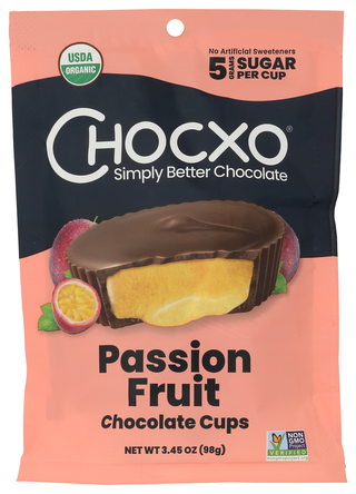 Chocxo Choc Cup Pssn Frt - No Plunge - Front