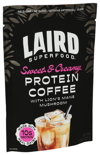 Laird Superfood Coffee Prtn Swt And Crmy - Left - Front