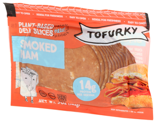 Tofurky Deli Slices Ham Plnt Bsd - Right - Front
