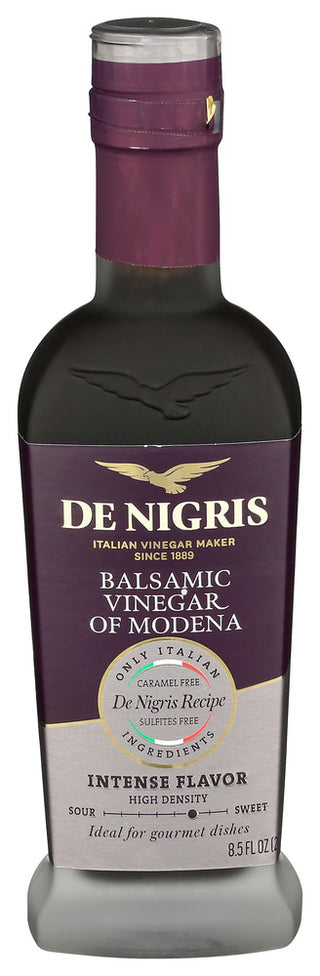 DE NIGRIS VINEGAR, BALSAMIC OF MODENA, 8.5 FL. OZ. - Centre - Front