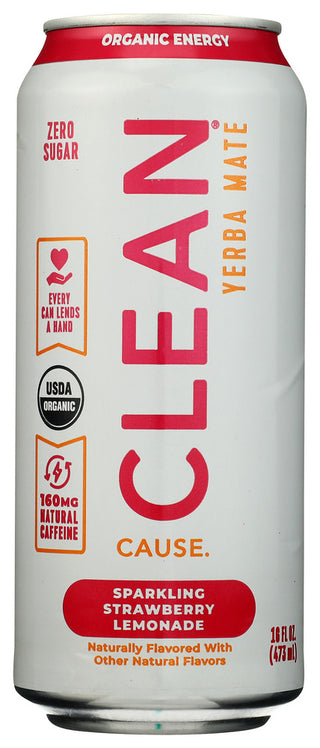 Clean Cause Tea Strawberry Lemonade - No Plunge - Front