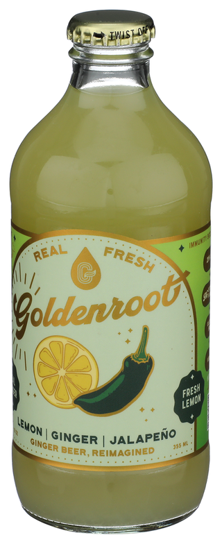 Goldenroot Gingerbeer Jalapeno - Right - Front