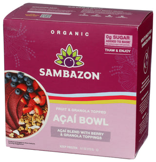 Sambazon Acai Bowl Brry Granola - Right - Front