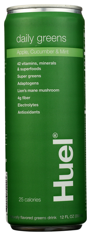 Huel Inc Greens Apple Cucmbr Rtd - No Plunge - Front