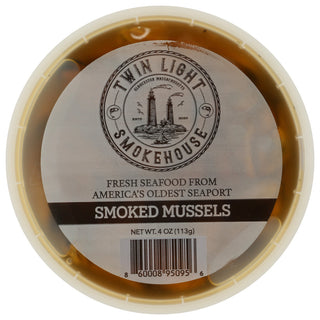 Twin Light Smokehouse Mussels Smoked - No Plunge - Front