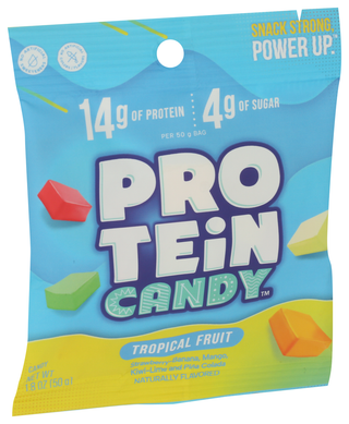 Protein Candy Candy Trpcl Fruit Prtn - Left - Front