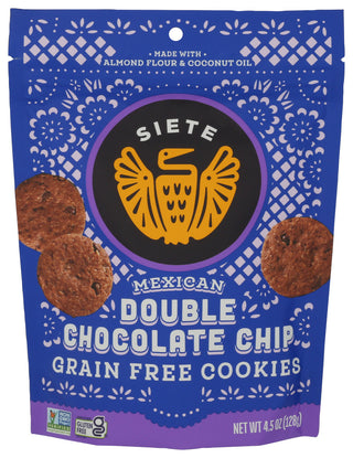 Siete Cookie Mex Dbl Choc Chp - Centre - Front