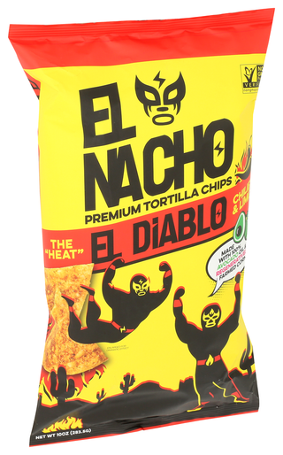 El Nacho Chips Trtla El Diablo - Left - Front