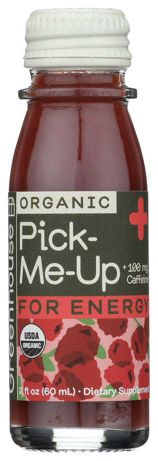 Greenhouse Shot Pick Me Up - No Plunge - Front