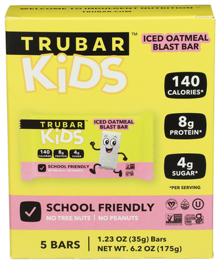 Trubar Bar Kids Oatml Blast 5ct - Centre - Front