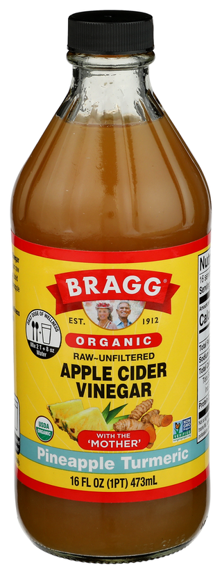 Bragg Vinegar Pnple Trmrc Org - Centre - Front