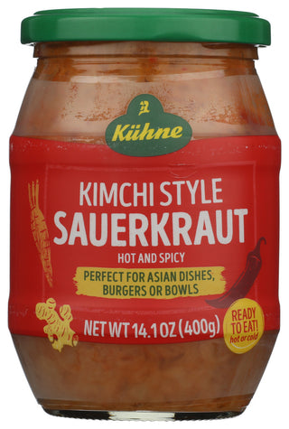Kuhne Sauerkraut Kimchi Style - No Plunge - Front