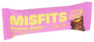 Misfits Bar Protein Brownie Batr - Left - Front