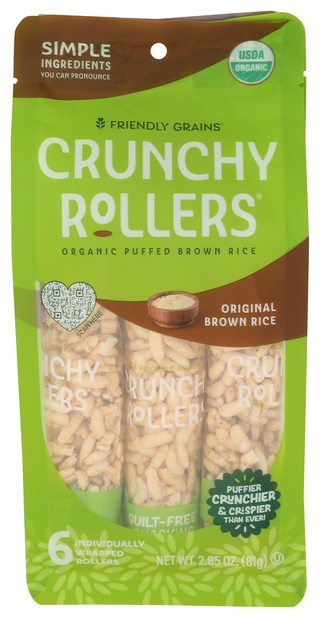 Friendly Grains Pouch Brown Rice - Centre - Front