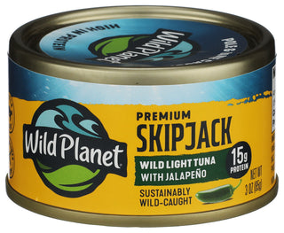 Wild Planet Tuna Wld Skpjck Jalapeno - Centre - Front