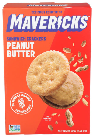 Mavericks Cracker Pnt Bttr Sndwch - Centre - Front