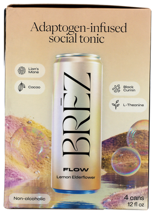 Brez Drink Flow Lmn Eldfr 4pk - No Plunge - Front