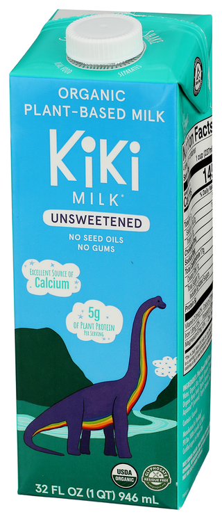 Kiki Milk Milk Unsweetened - Right - Front