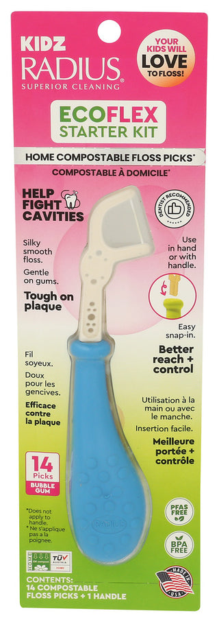 Radius Kit Dental Floss Bblgum - Centre - Front