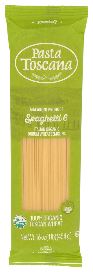Pasta Toscana Pasta Spaghetti Organic - Centre - Front