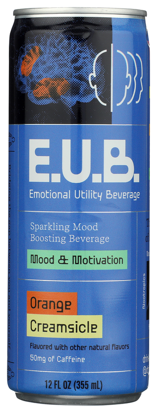 Emotional Utility Beverage Beverage Orange Crmsicle - No Plunge - Front
