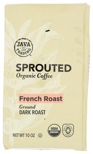 Java Trading Coffee Grnd Fren Rst Org - No Plunge - Front