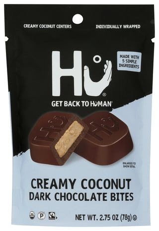 Hu Choc Dk Bts Crmy Coconut - No Plunge - Front