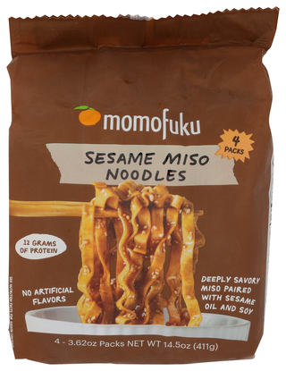 Momofuku Noodles Sesame Miso 4pk - Centre - Front