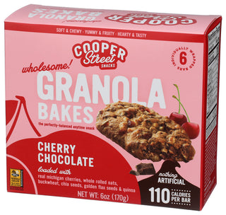 Cooper Street Granola Bakes Choc Cherry - Right - Front