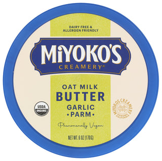 Miyokos Creamery Butter Oatmilk Grlc Parm - No Plunge - Front