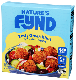 Natures Fynd Bites Zesty Greek - Right - Front