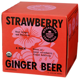 Moonglade Craft Soda Soda Straw Hib Ging 4pk - Right - Front