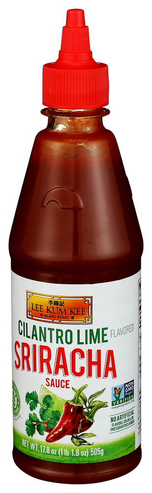 Lee Kum Kee Sauce Sriracha Ciltr Lim - Right - Front
